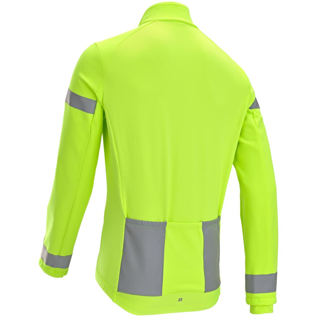 Men's Long-Sleeved Road Cycling Winter Jacket Discover EN17353